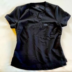 Jaanuu one pocket scrub top women’s XS black